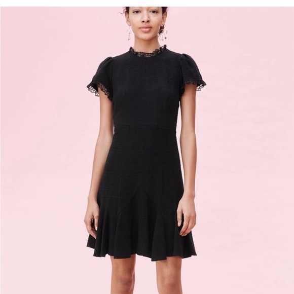 Rebecca Taylor Dresses & Skirts - Rebecca Taylor Black Tweed Dress Size 4